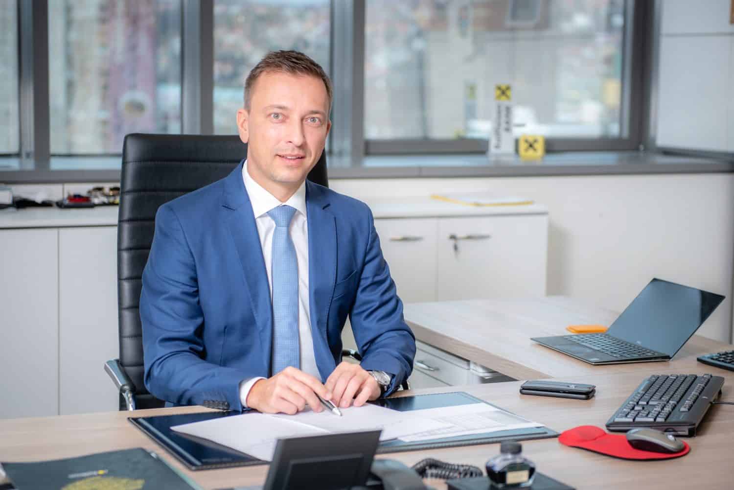Karlheinz Dobnigg predsjednik Uprave Raiffeisen banke.