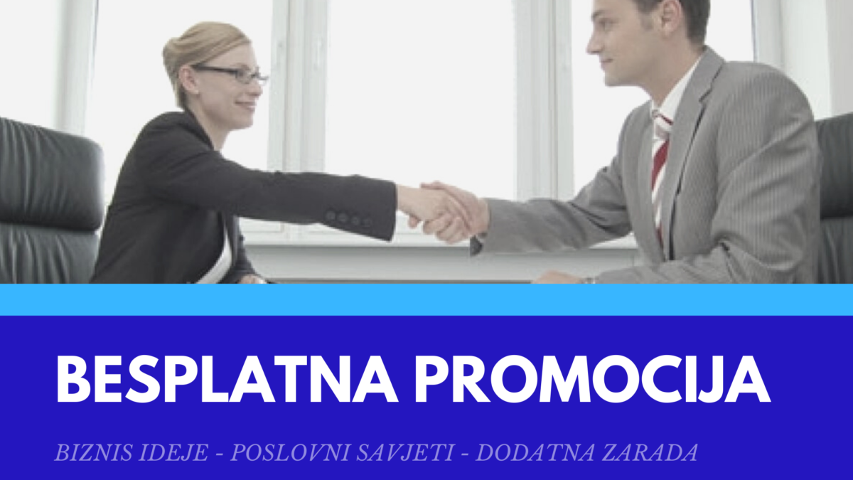 besplatna promocija