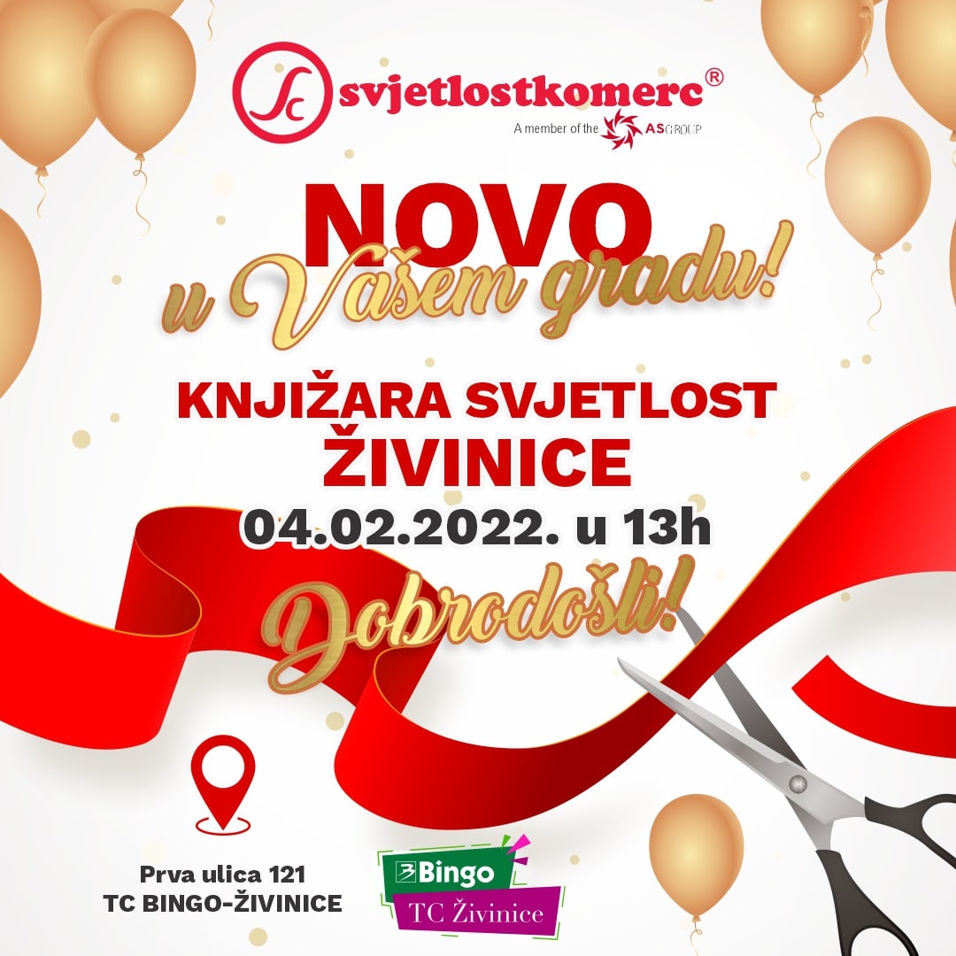 Knjižara Svjetlost otvorila svoja vrata u Živinicama