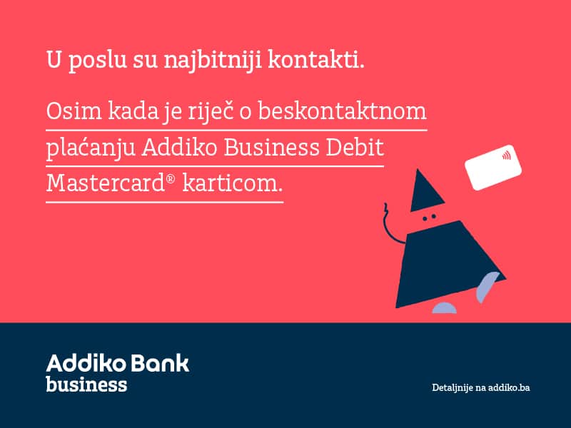 Uživajte u putovanju uz Addiko Business Debit Mastercard karticu