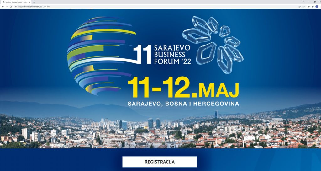 registracija za 11. sarajevo business forum otvorena još 2 dana