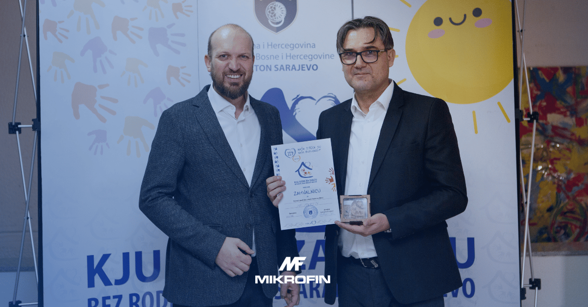 Nova donacija MKD Mikrofin: 21.000 KM za „Dom Bjelave“