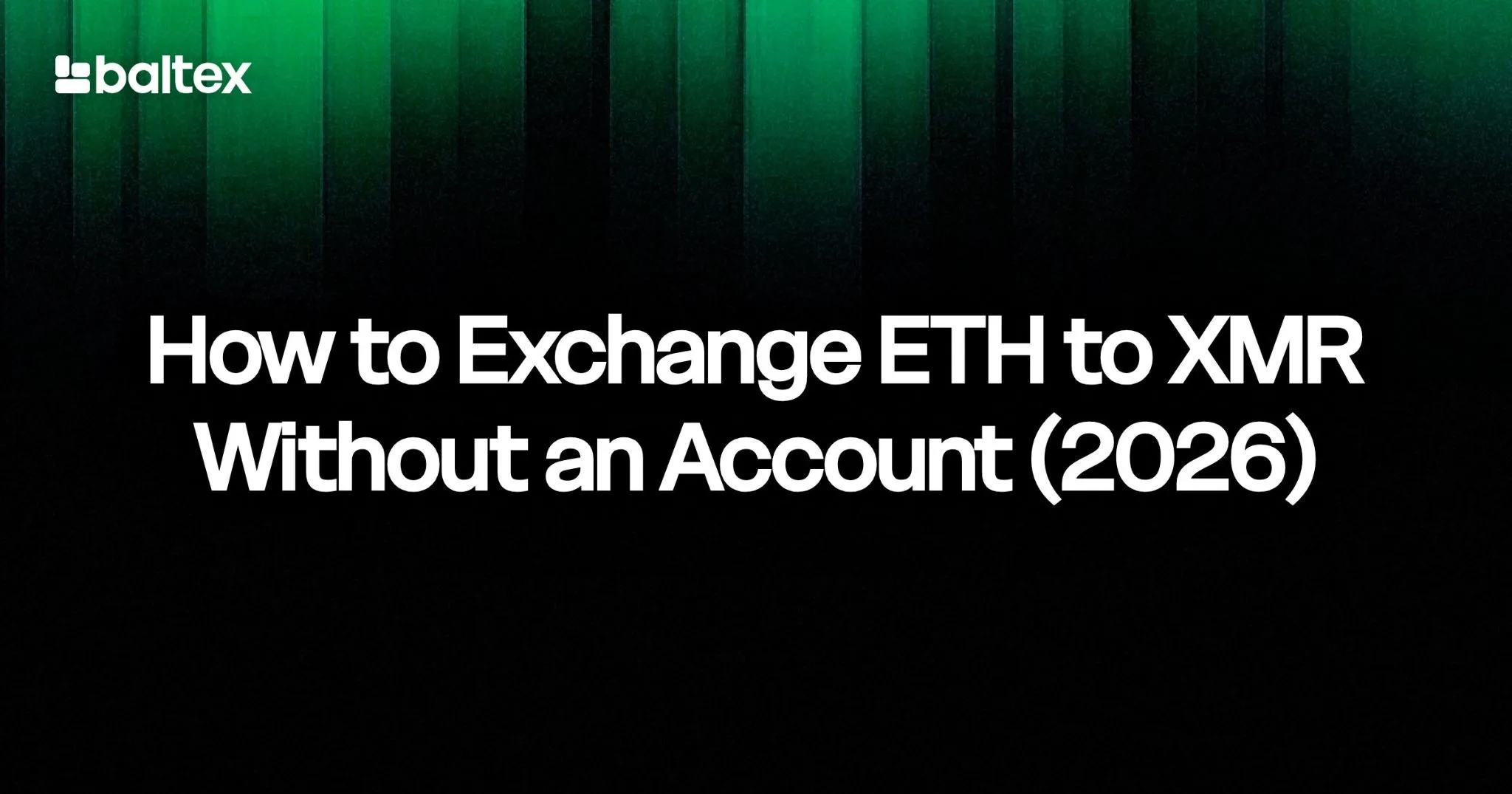 Kako zamijeniti ETH za XMR bez računa (2026.)